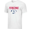 Nike Youth Fencing Swords Tee - White