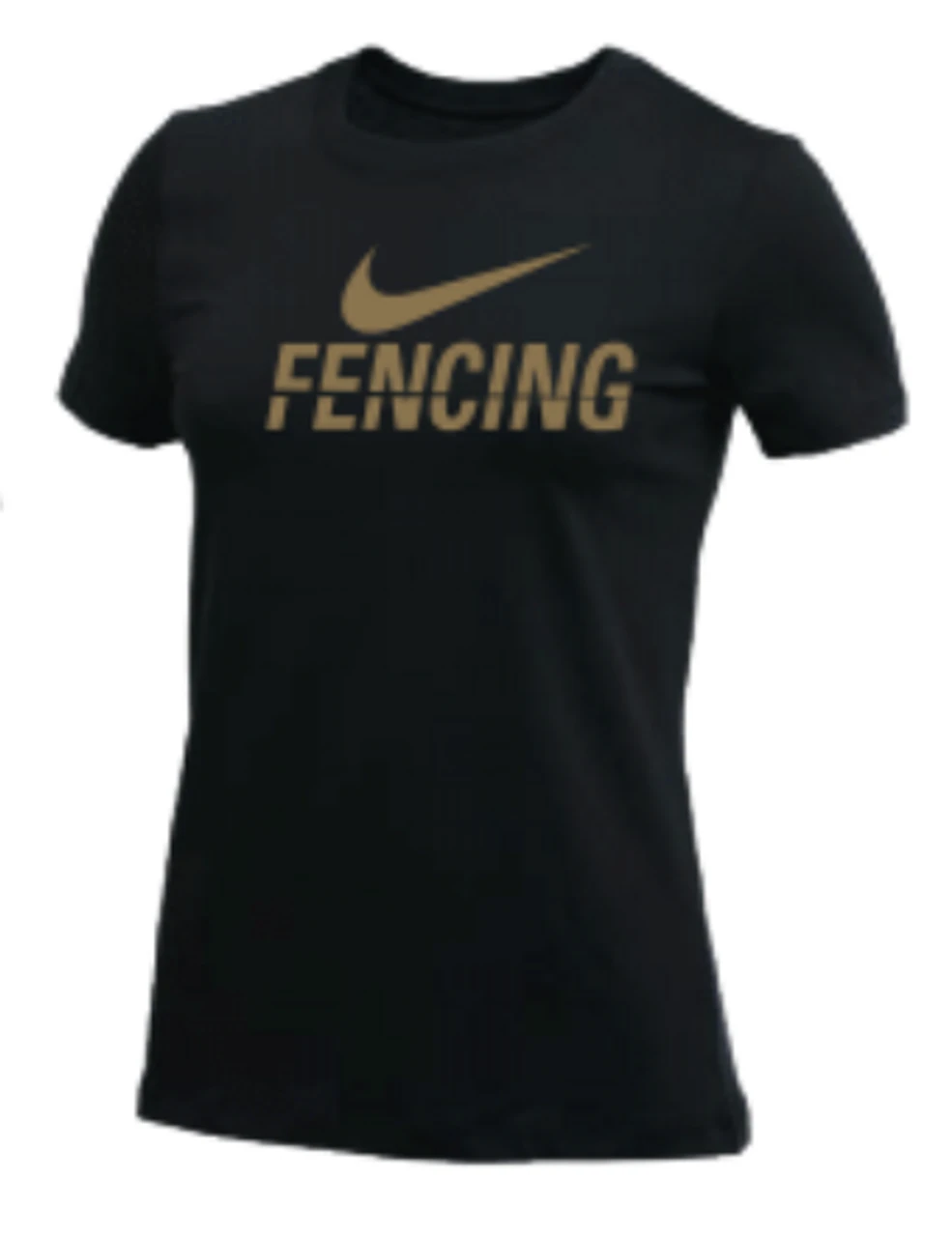 Nike Women's Fencing Tee - Gold/Black 1 Nike Women's Fencing Tee - Gold/Black