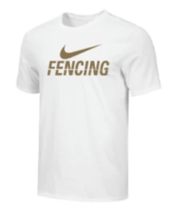 Nike Men's Fencing Tee - Gold/White