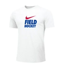 Nike Men's Field Hockey Tee - White/Blue