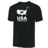 Nike Men's USA Wrestling Tee - Black/White