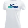 Nike Women's Wrestling Tee - Blue