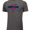 Nike Men's Wrestling Tee - Grey/Red/Blue