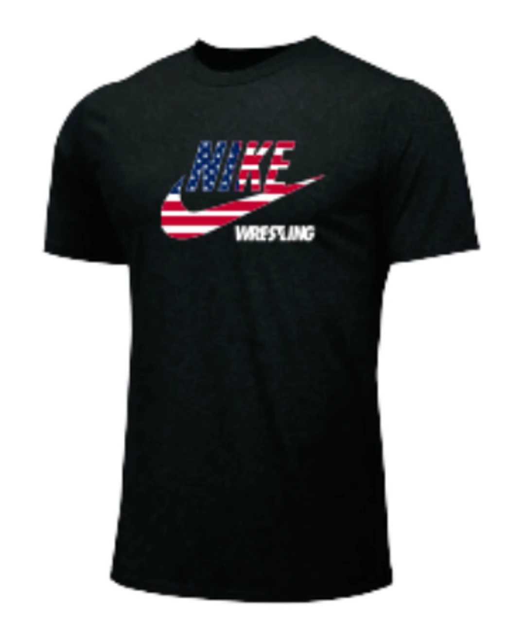 Nike Youth Wrestling USA Flag Tee - Black 1 Nike Youth Wrestling USA Flag Tee - Black