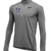 Nike Men's USA Wrestling 1/2 Zip Top - Grey