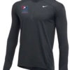 Nike Men's USA Wrestling 1/2 Zip Top - Charcoal
