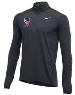 Nike Men's USA Fencing 1/2 Zip Top - Charcoal