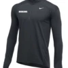 Nike Men's Boxing 1/2 Zip Top - Charcoal