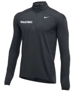 Nike Men's Volleyball 1/2 Zip Top - Charcoal