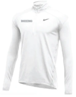 Nike Men's Boxing 1/2 Zip Top - White