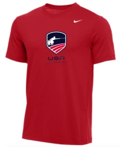 Nike Men's USA Parafencing Tee - Red