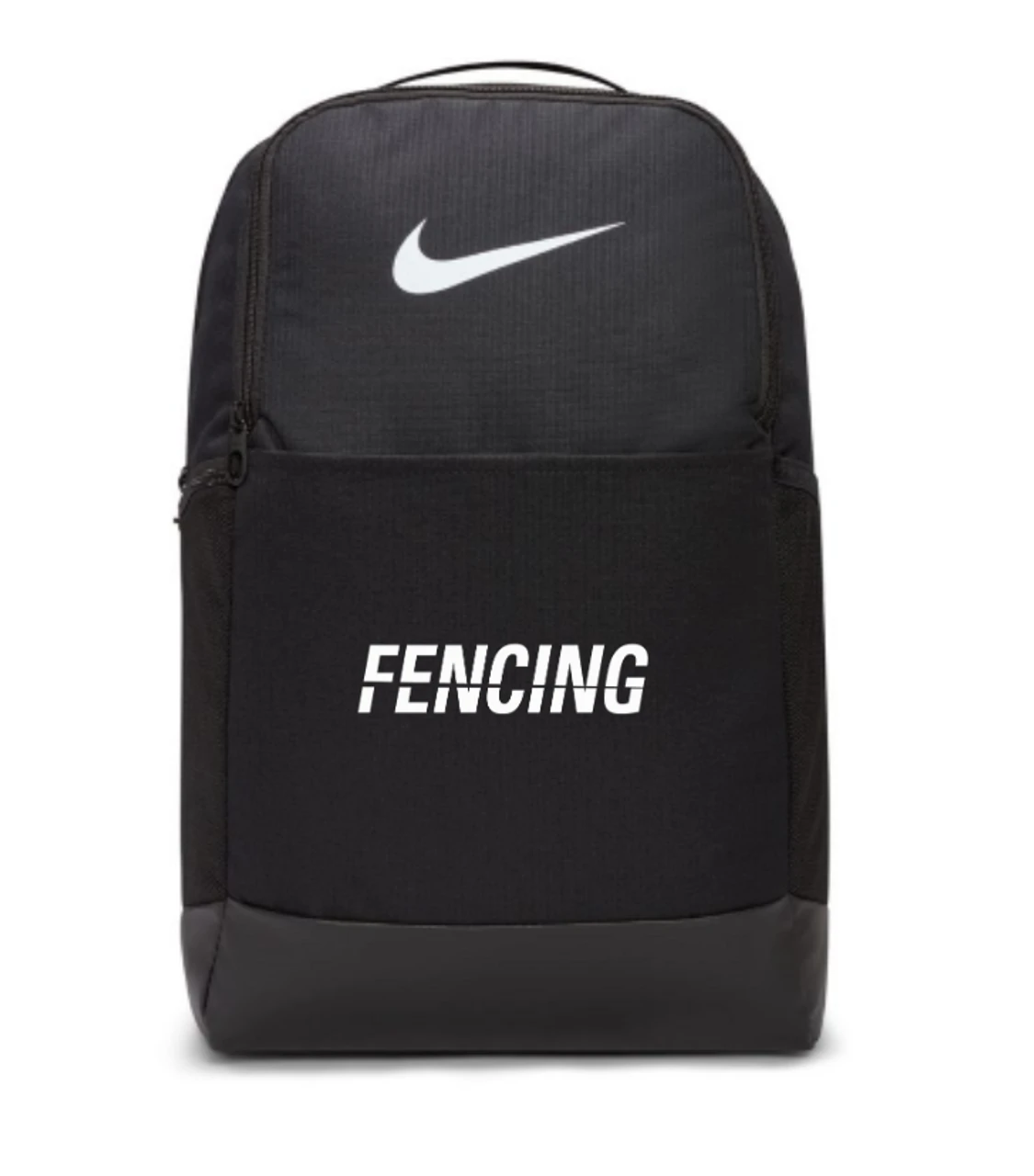 Nike Fencing Brasilia 9.5 Training Backpack - Black/White 1 Nike Fencing Brasilia 9.5 Training Backpack - Black/White
