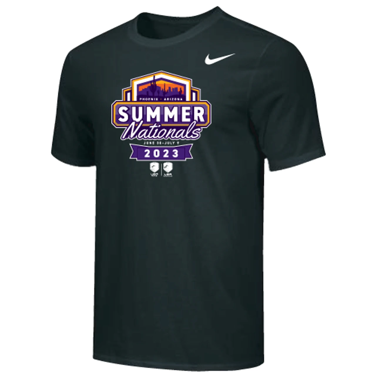 Nike Youth USA Fencing Summer Nationals 2023 Cotton Tee - Black
