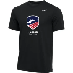Nike Youth USA Fencing Tee - Black
