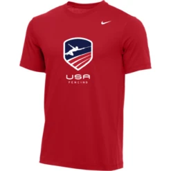 Nike Men's USA Fencing Tee - Red