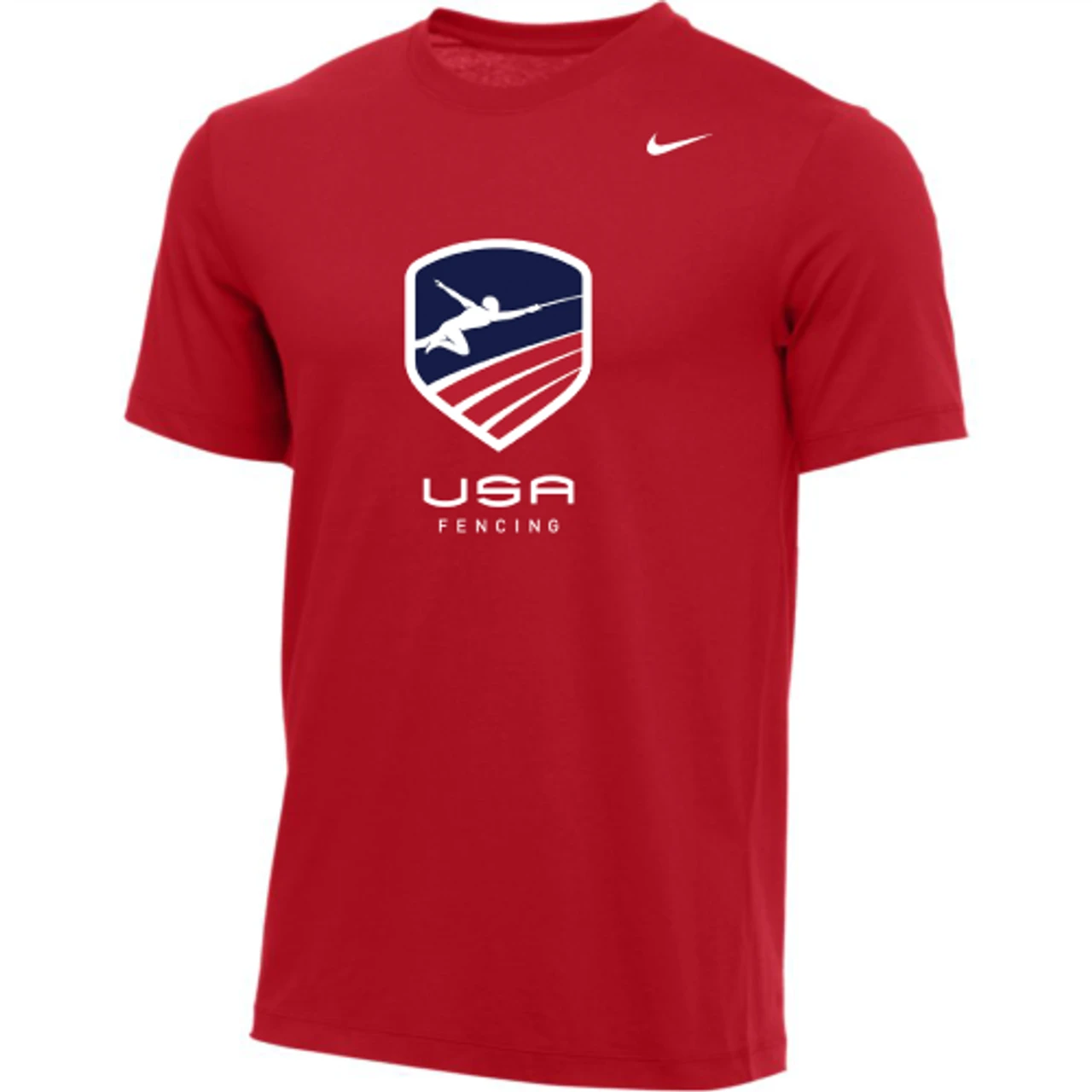 Nike Men's USA Fencing Tee - Red 1 Nike Men's USA Fencing Tee - Red
