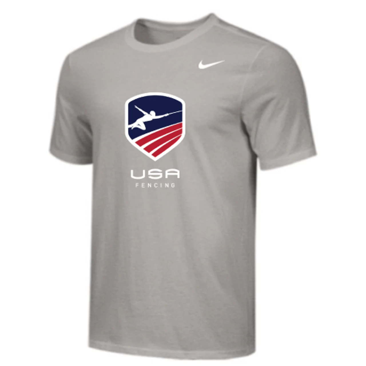 Nike Men's USA Fencing Tee - Grey 1 Nike Men's USA Fencing Tee - Grey
