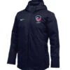 Nike Men's USA Fencing Team Down Filled Parka - Navy/Red/White/Blue