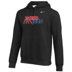 Nike Men's USA Judo Club Fleece Hoodie - Black