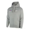Nike Men's USA Racquetball Club Fleece Full Zip Hoodie - Grey