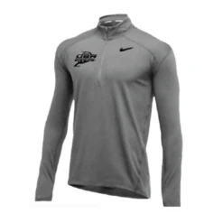 Nike Men's USA Racquetball 1/2 Zip Top - Grey/Black