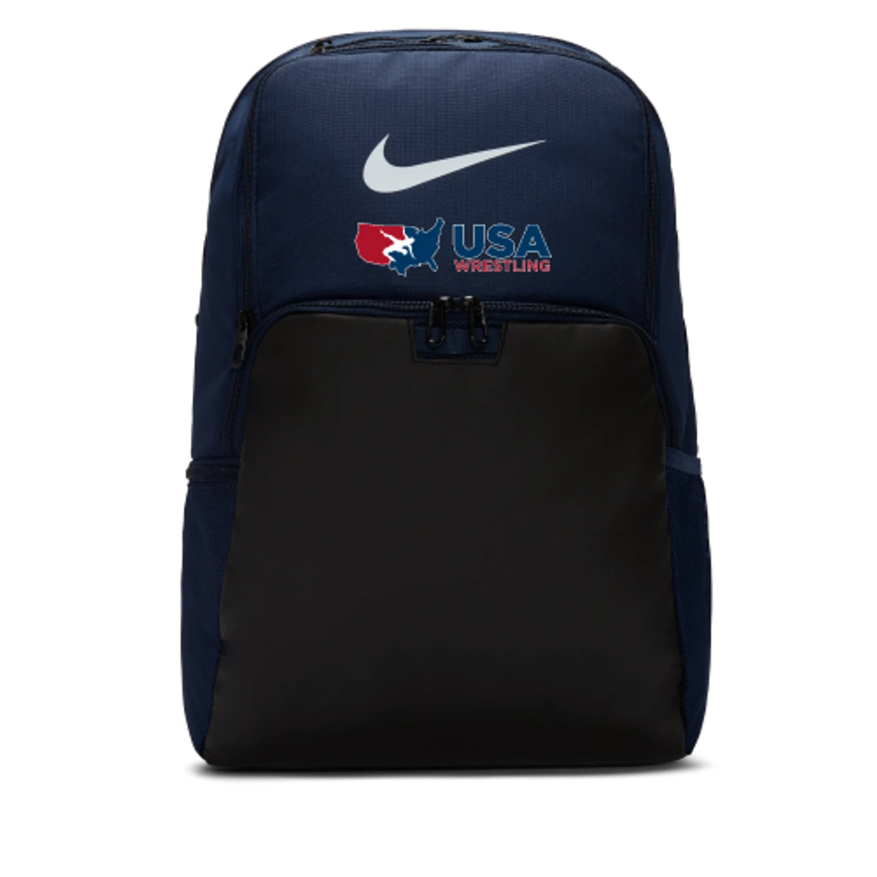 Nike USA Wrestling Brasilia Training Backpack - Navy/Black 1 Nike USA Wrestling Brasilia Training Backpack - Navy/Black