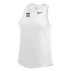 Nike Women's USA Wrestling Left Chest Dry High Neck Tank - White