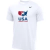 Nike Youth USA Wrestling Tee - White