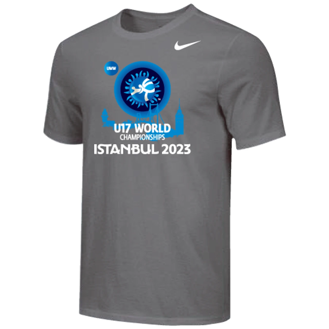 Nike Men's U17 World Championships Istanbul 2023 Tee - Grey 1 Nike Men's U17 World Championships Istanbul 2023 Tee - Grey