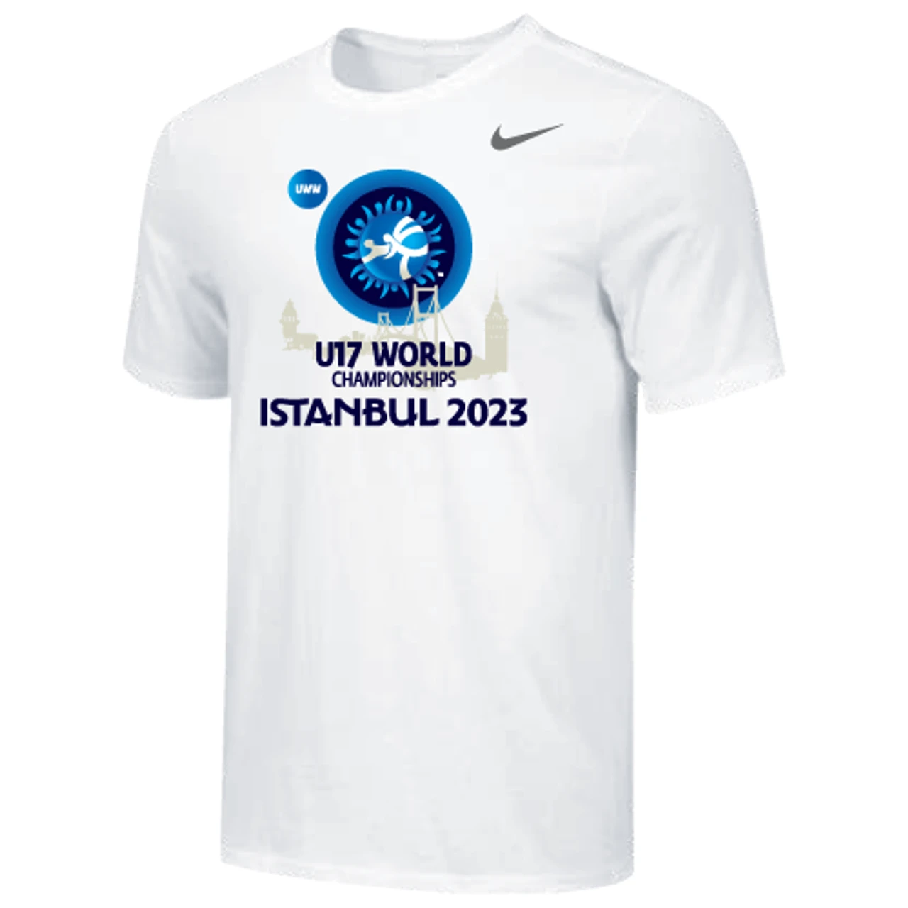 Nike Men's U17 World Championships Istanbul 2023 Tee - White 1 Nike Men's U17 World Championships Istanbul 2023 Tee - White