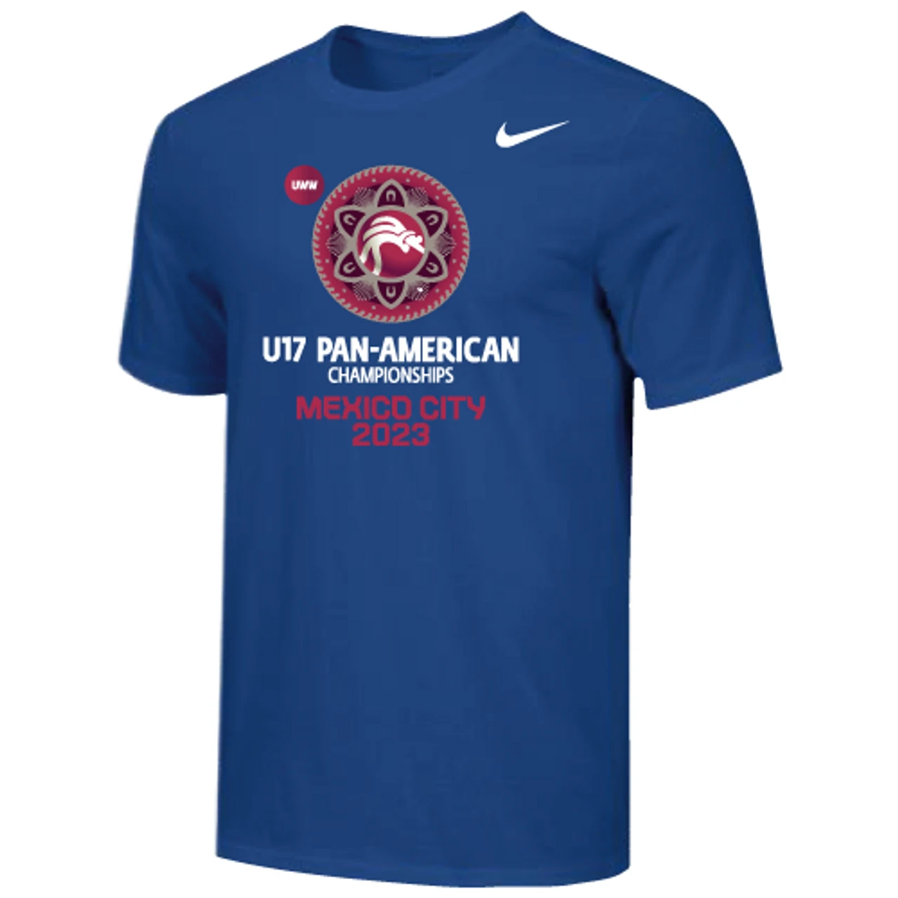 Nike Men's UWW U17 PanAm Championships 2023 Tee - Royal 1 Nike Men's UWW U17 PanAm Championships 2023 Tee - Royal