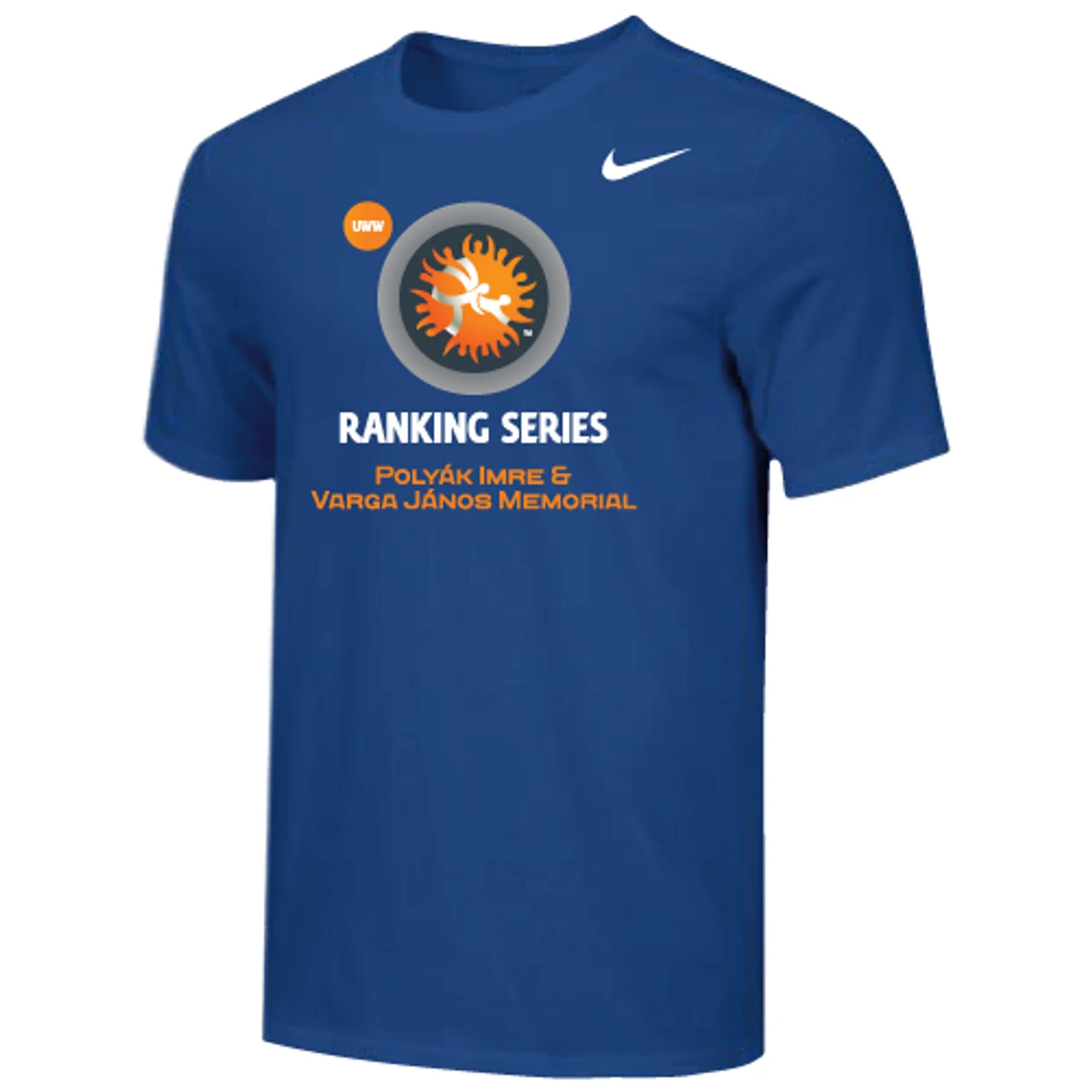 Nike Men's UWW 4th Ranking Series Event Polyak 2023 Tee - Royal 1 Nike Men's UWW 4th Ranking Series Event Polyak 2023 Tee - Royal
