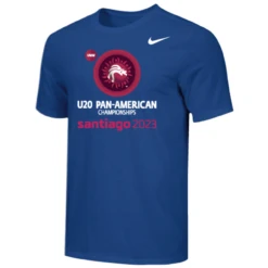 Nike Men's UWW U20 PanAm Championships 2023 Tee - Royal