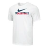 Nike Men's Volleyball Tee - White/Navy/Red