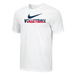 Nike Men's Volleyball Tee - White/Navy/Red