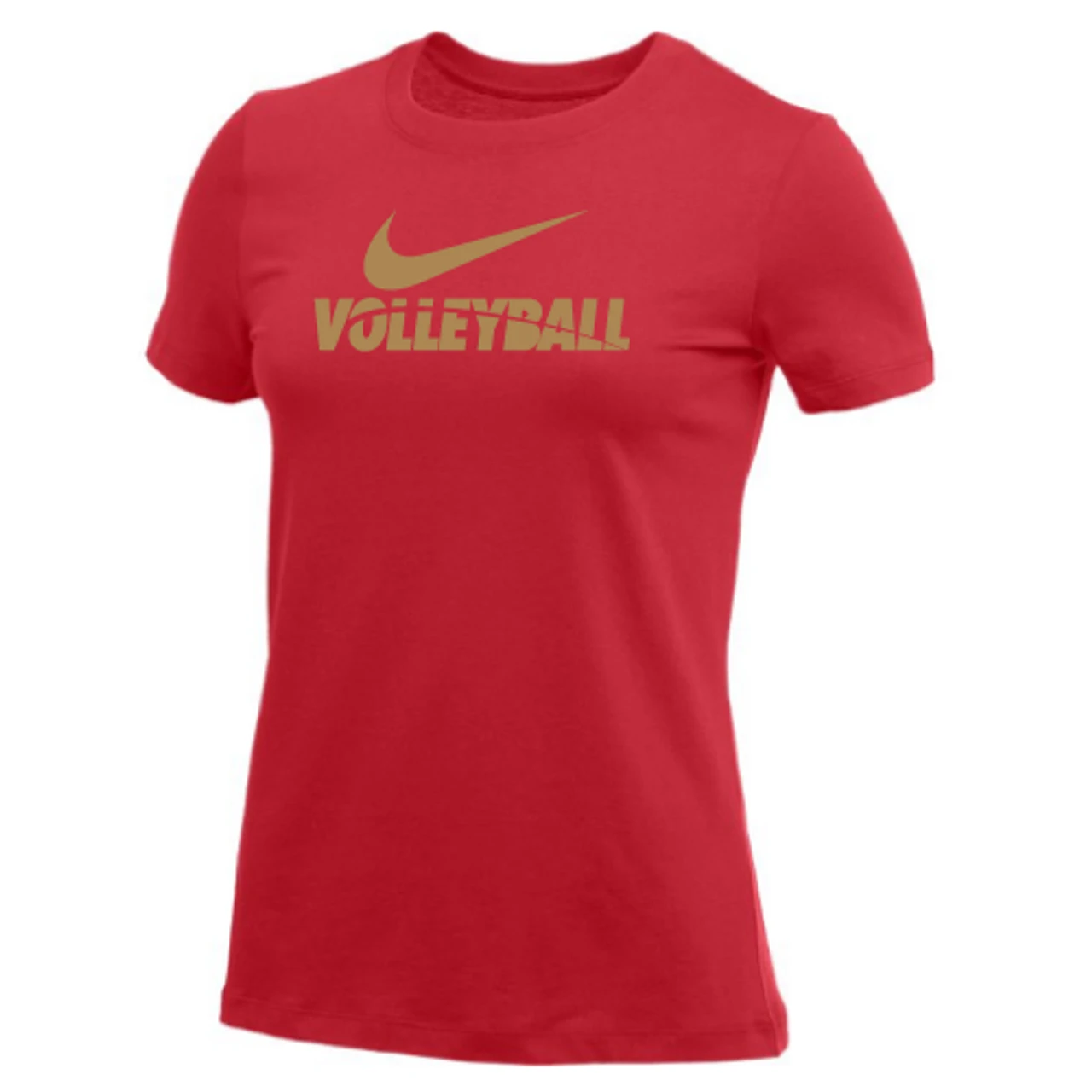 Nike Women's Volleyball Tee - Red 1 Nike Women's Volleyball Tee - Red