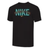 Nike Men's Weightlifting Arch Tee - Black/Blue/Orange