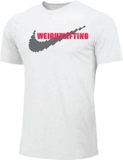 Nike Men's Weightlifting Rawdacious Tee - White