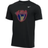 Nike Women's USA Weightlifting Tee - Black/Gold