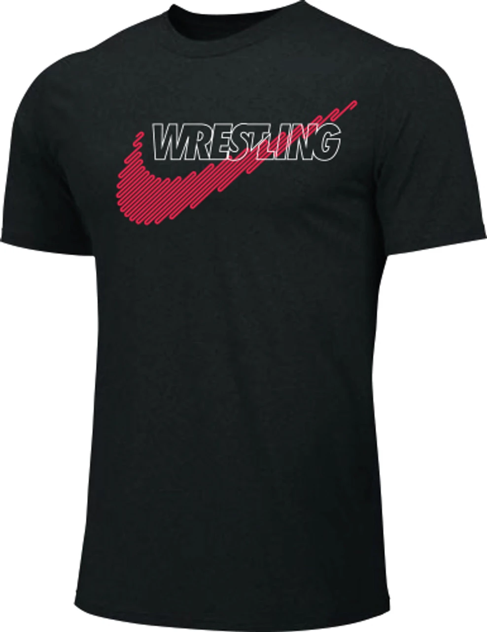 Nike Men's Wrestling Rawdacious Tee - Black 1 Nike Men's Wrestling Rawdacious Tee - Black