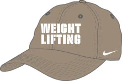 Nike Weightlifting Campus Cap - Khaki/White