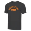 Nike Men's Weightlifting Swoosh Tee - Black/Fluorescent Orange