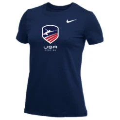 Nike Women's USA Fencing Tee - Navy