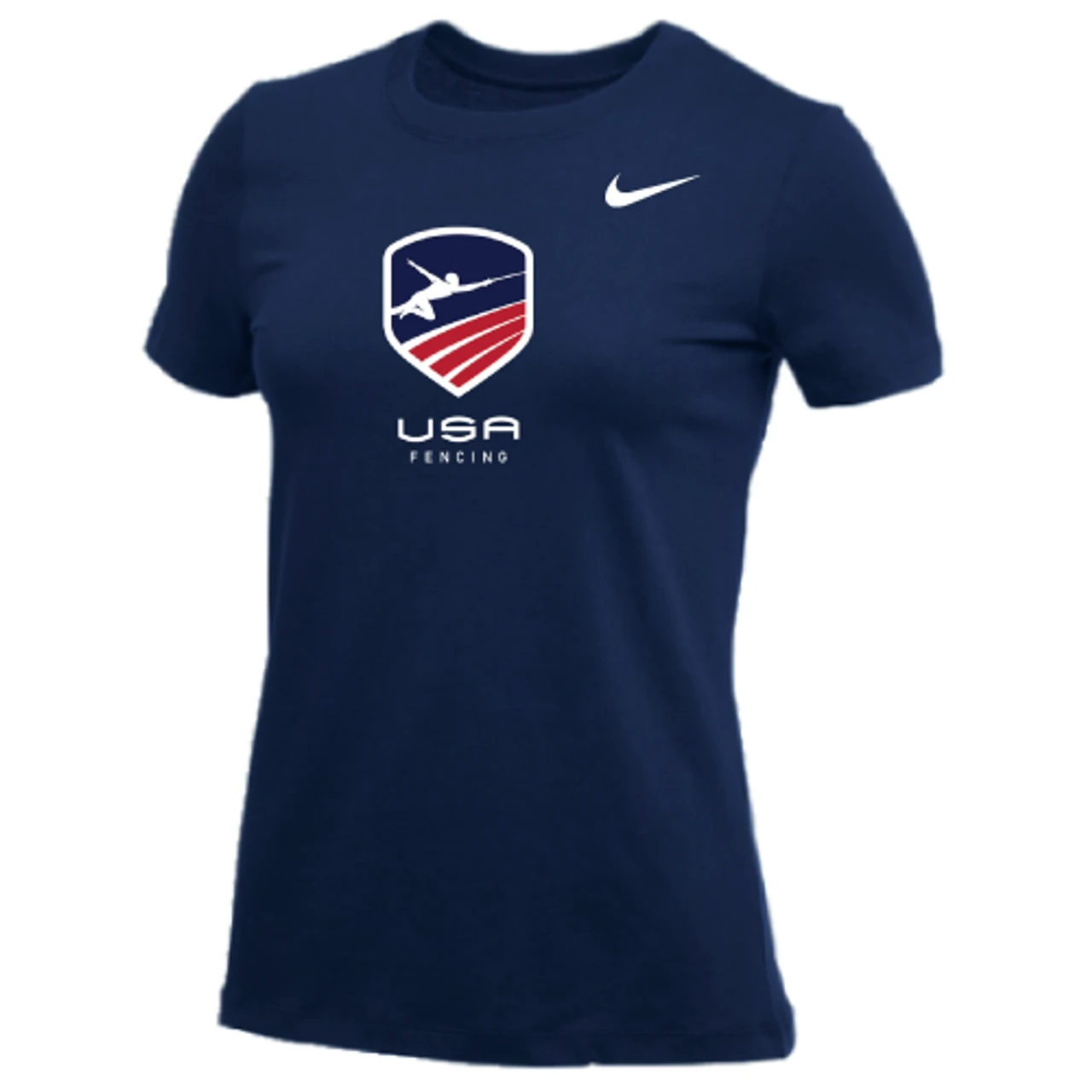 Nike Women's USA Fencing Tee - Navy 1 Nike Women's USA Fencing Tee - Navy