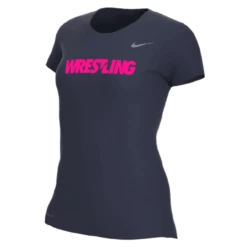 Nike Women's Wrestling Legend Tee - Navy