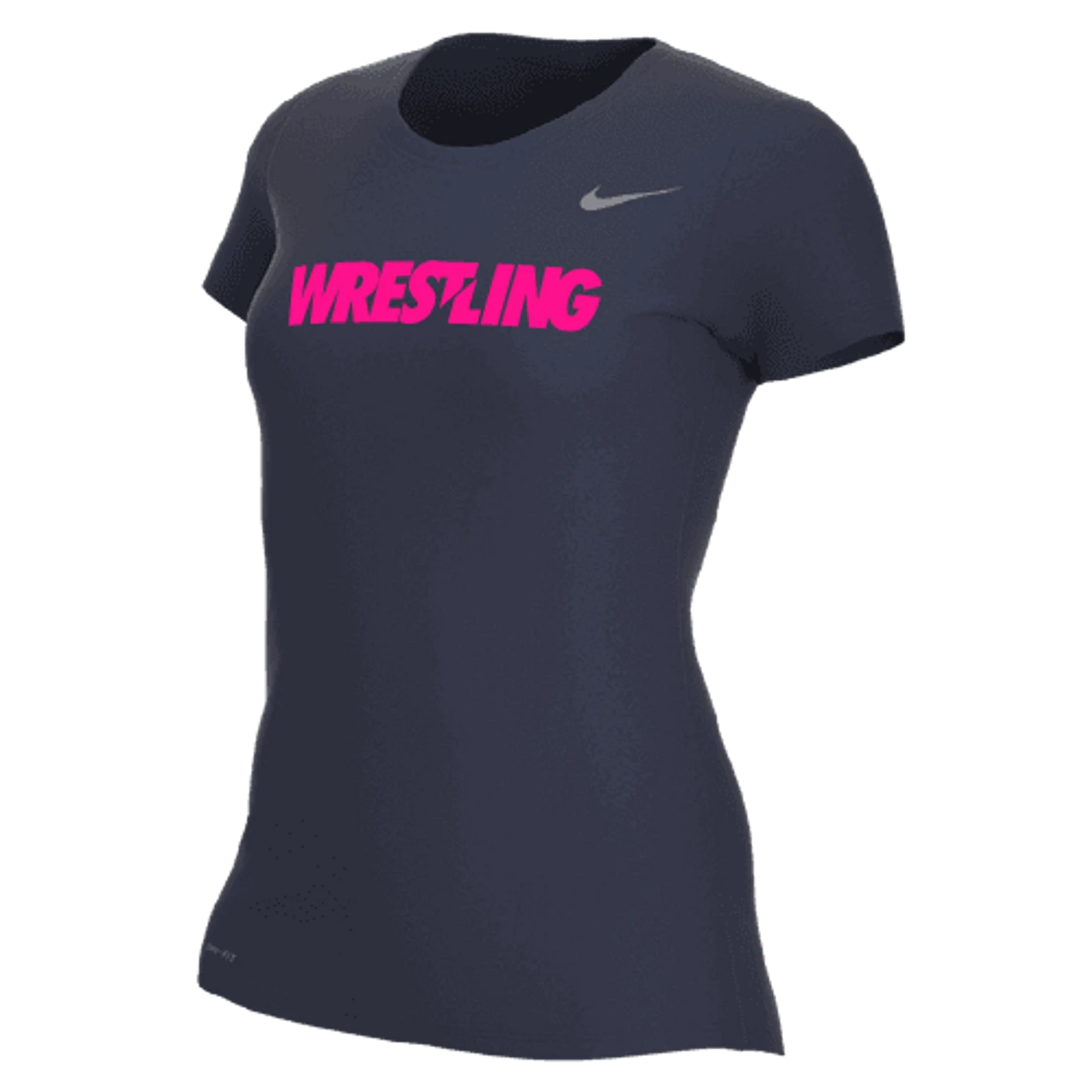 Nike Women's Wrestling Legend Tee - Navy 1 Nike Women's Wrestling Legend Tee - Navy