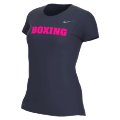 Nike Women's Boxing Legend Tee - Navy