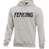 Nike Women's Fencing Club Fleece Hoodie - Grey/Black