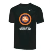 Nike Men's UWW Circle Logo Tee - Black/Orange/Blue