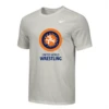 Nike Youth UWW Circle Logo Tee - Grey/Orange/Blue